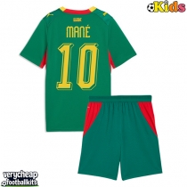 Senegal Sadio Mane #10 Replica Away Minikit World Cup 2026 Short Sleeve (+ pants)